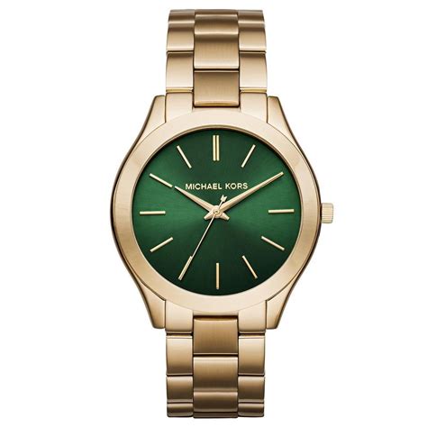 michael kors watch women green|michael kors watch green face.